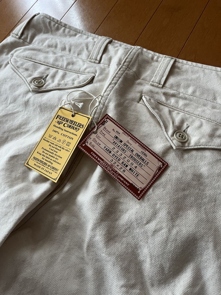 フリーホイーラーズ◆新品 UNION SPECIAL OVERALLS''AVIATORS'TROUSERS''#2332004トラウザーズFREEWHEELERS _画像1