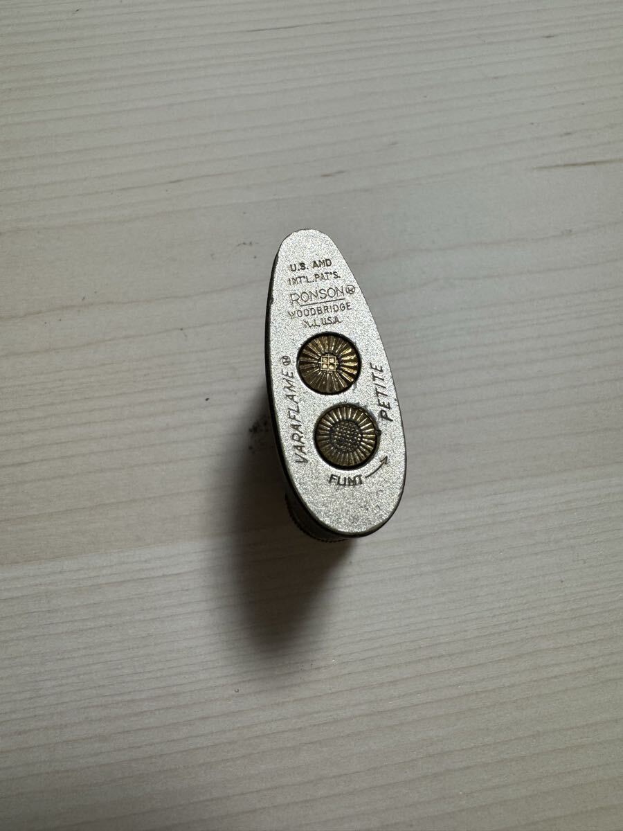 ロンソン RONSON ガスライター ヴィンテージ バラフレーム Varaflame ジャンク_画像3