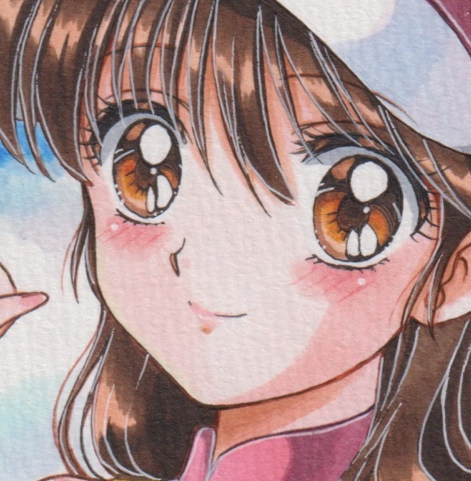  такой же человек ручные иллюстрации * Cyber Formula * Asuka Chan *B5* бумага для рисования 