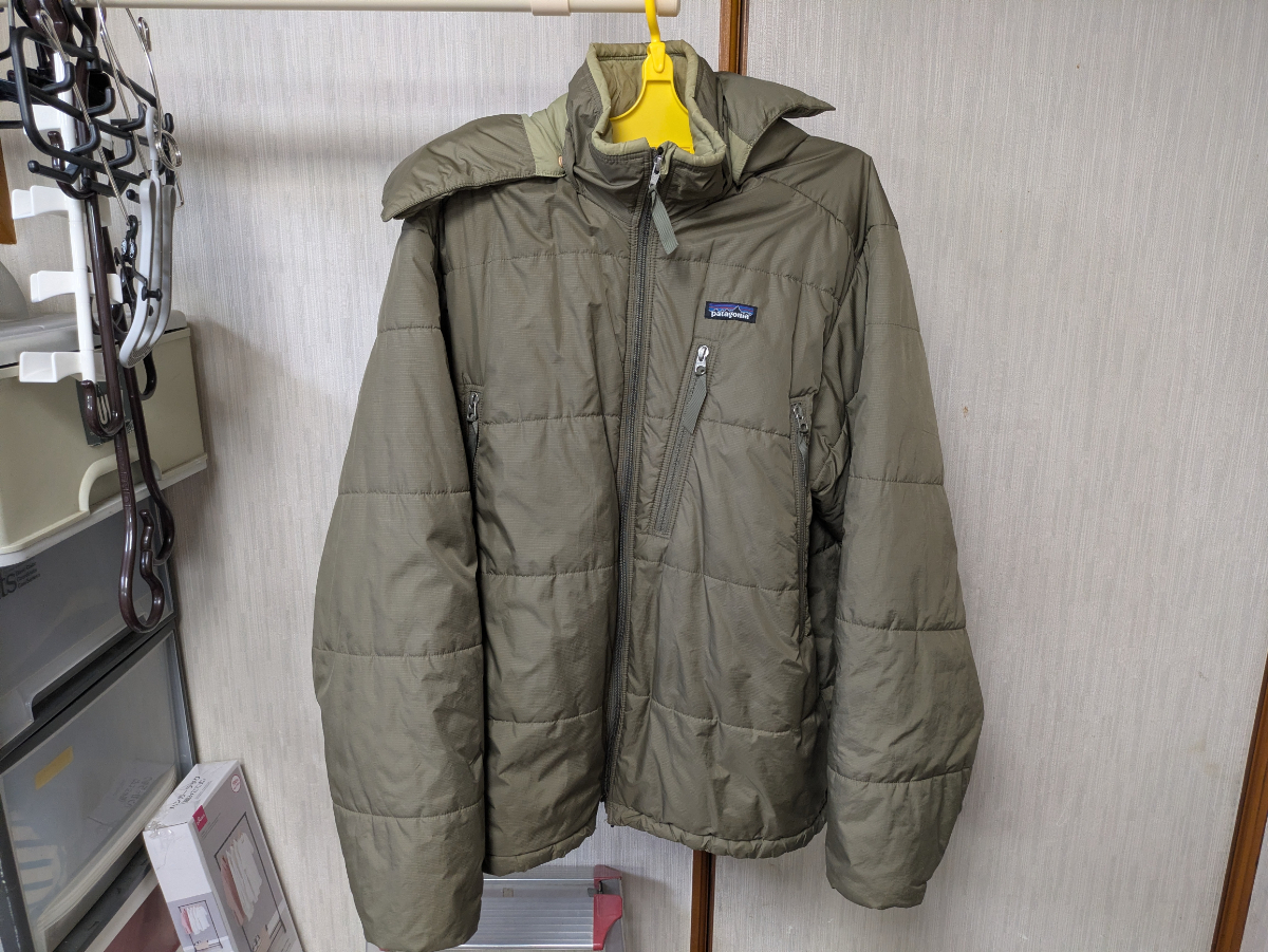 ★☆Patagonia パタゴニア パフジャケット L 83990 フード付き MARSカラー?☆★_画像1