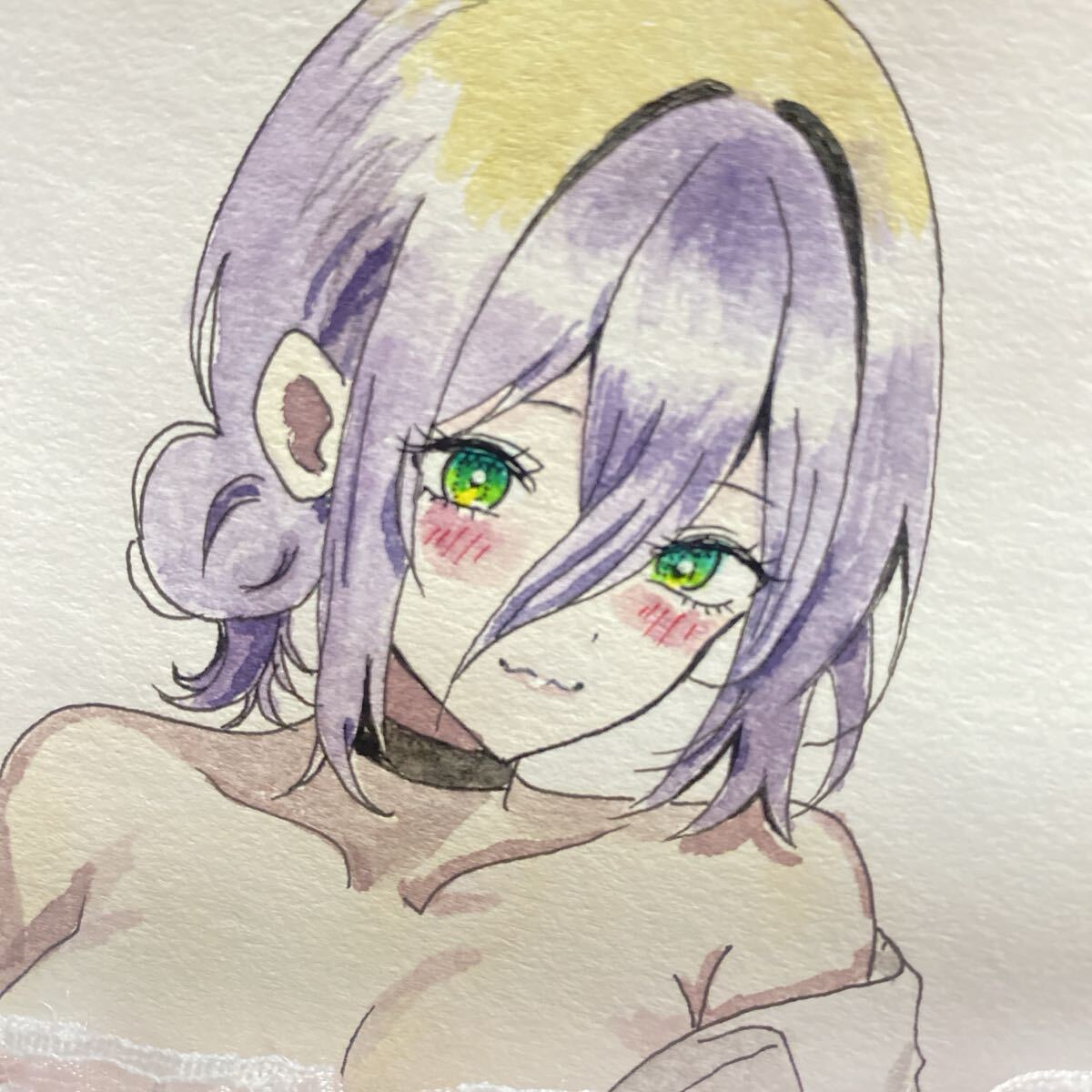 reze Chan вентилятор искусство один пункт предмет ручные иллюстрации 