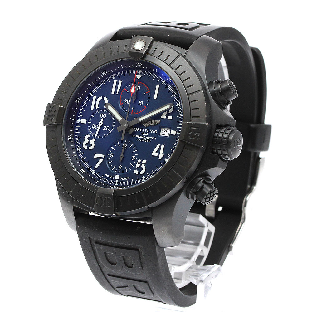 ブライトリング BREITLING V13375 スーパーアベンジャー48 ナイトミッション クロノグラフ デイト 自動巻き メンズ _920761_画像2
