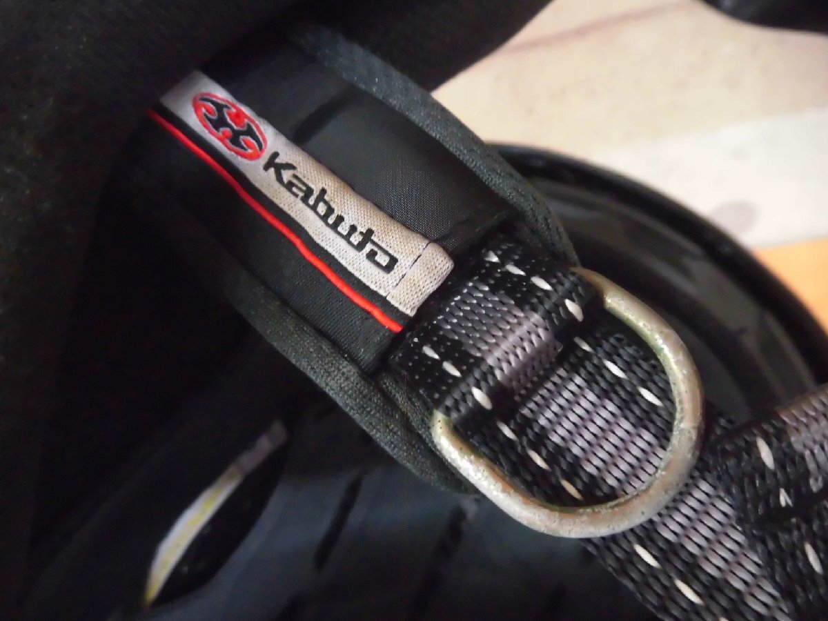 1 иен ~ C103U OGK Kabuto KAMUI-Ⅱ Kamui 2 шлем белый L размер внутренний козырек 