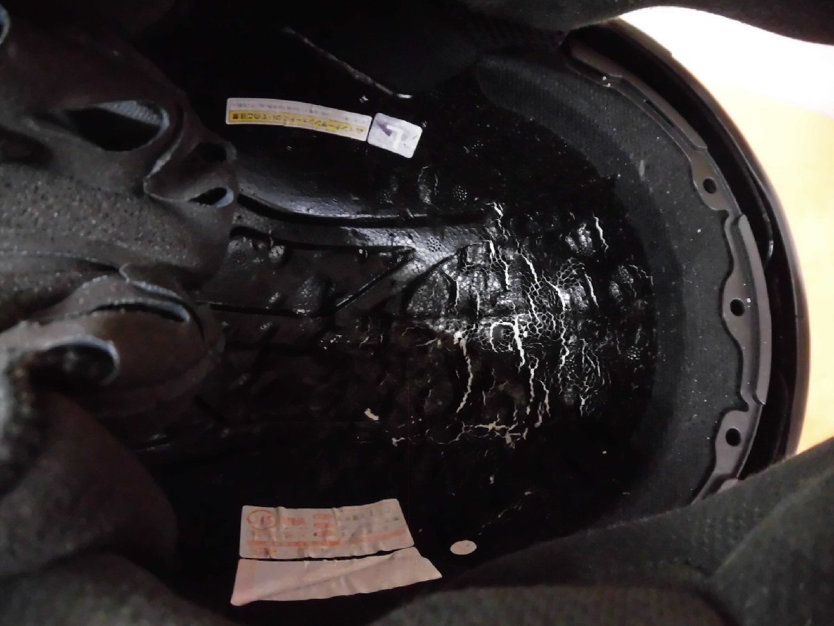 1 иен ~ C103U OGK Kabuto KAMUI-Ⅱ Kamui 2 шлем белый L размер внутренний козырек 