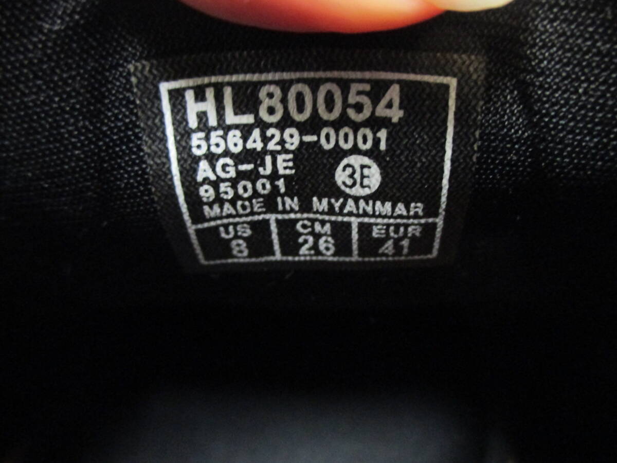 美品 ホーキンス トラベラーTR IT4 KAMLOOPS HL80054 防水 ウォーキングシューズ 黒 26㎝ 3E HAWKINS 佐川急便700円 I12/1_画像7