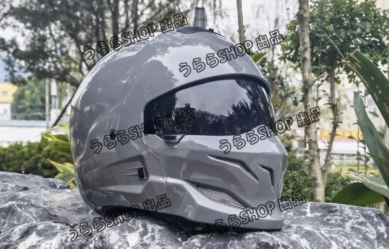  новый дизайн мотоцикл мотоцикл шлем полушлем full-face ад me трейсинг сборка тип . часть установка и снятие возможен серый xhw0069