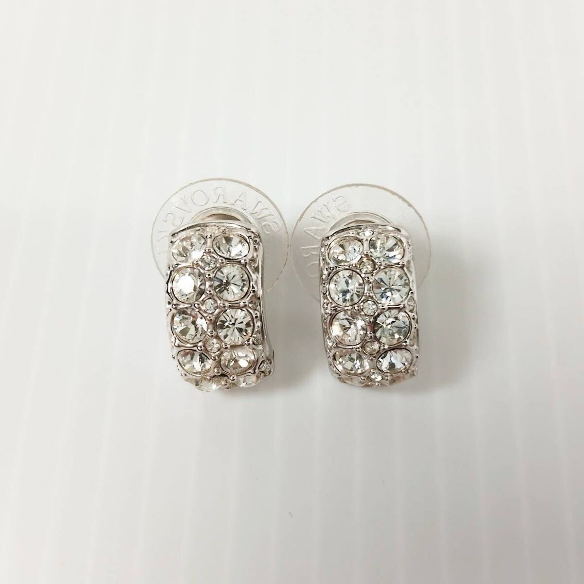 SWAROVSKI Swarovski crystal серьги серебряный серебряный цвет аксессуары серьги женский ювелирные изделия декортивный элемент stud 