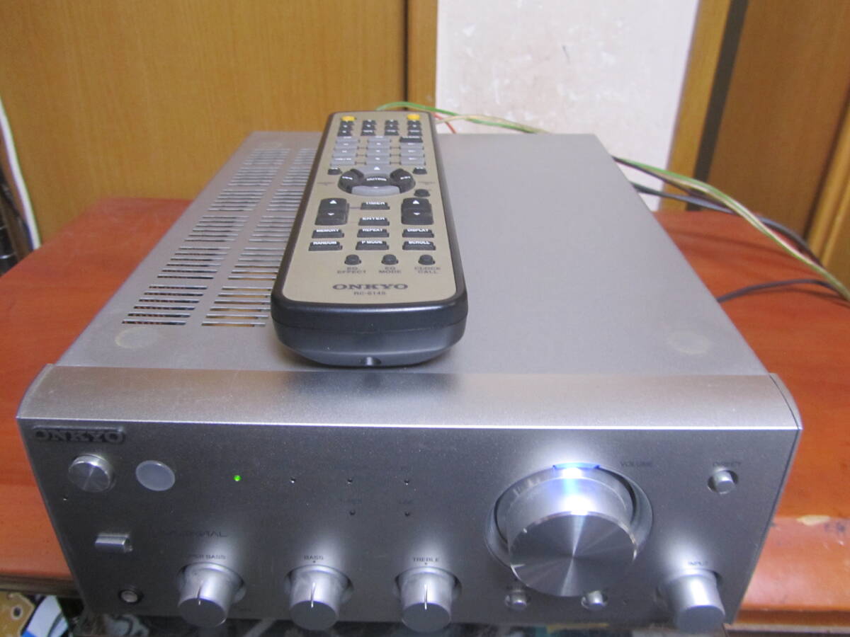 【動作確認済・即決】ONKYO A-905FX　リモコン付_画像3