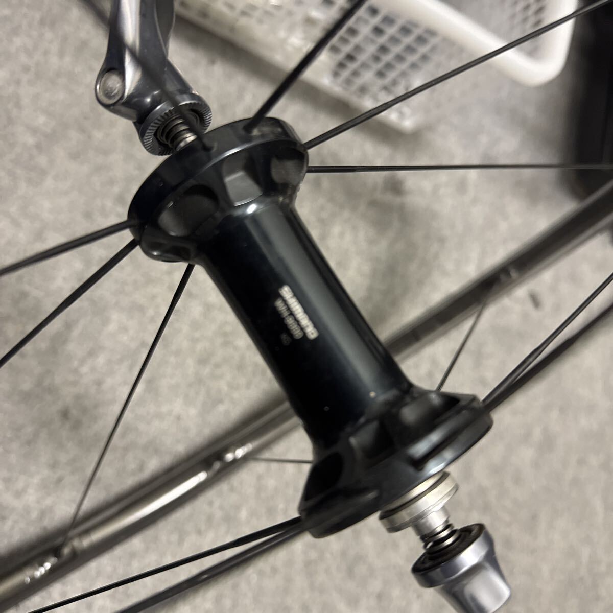 シマノホイール　WH-9000 前後ペア DURA-ACE クリンチャー_画像2