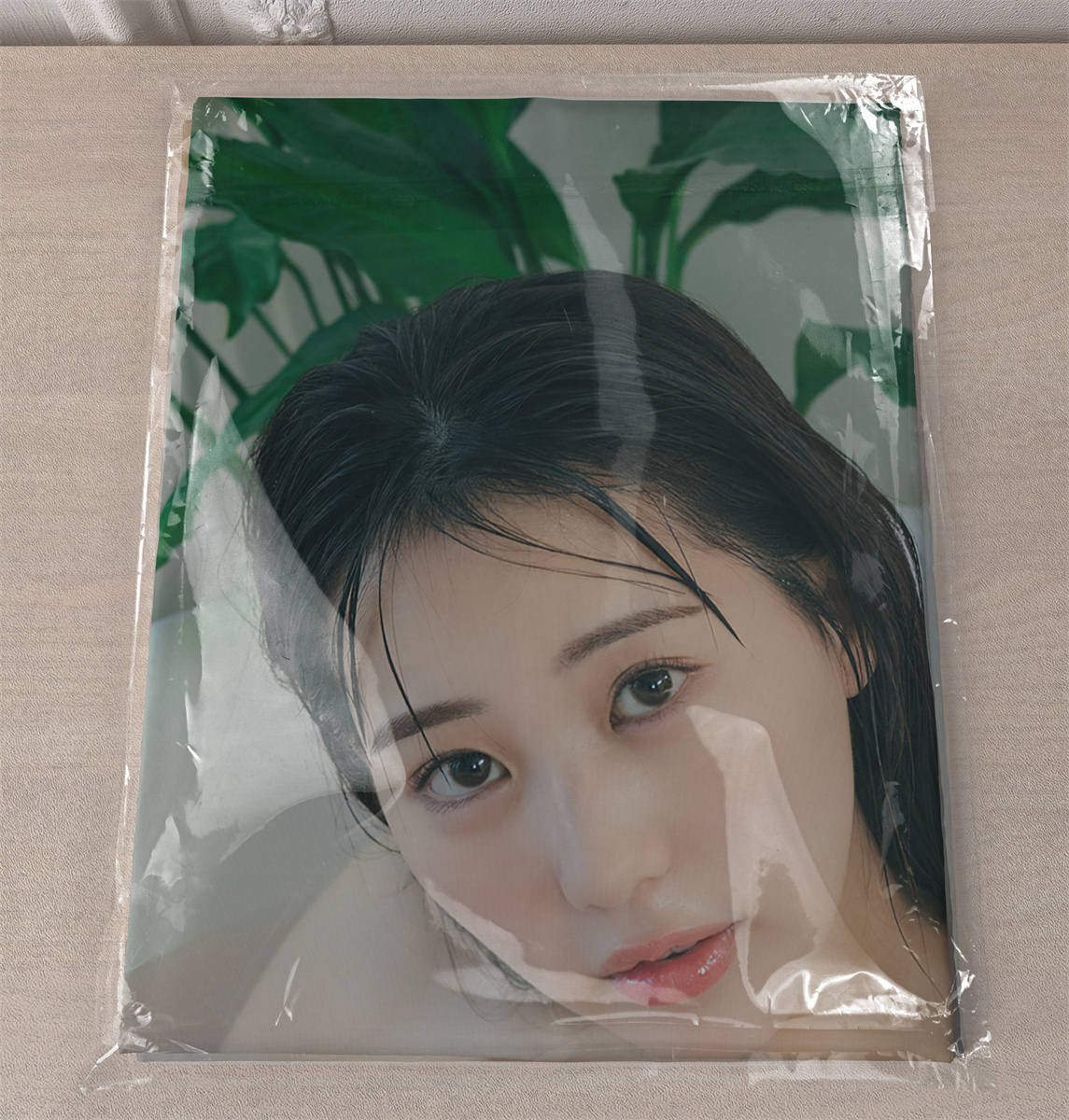 1円スタート/田中美久/160cm×50cm/2wayトリコット/抱き枕カバー_画像2