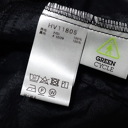 【極美品】HELLY HANSEN ヘリーハンセン ナイロンジャケット SPRAY TECH Ｌサイズ 黒 HV11805 ロゴ刺繍_画像9