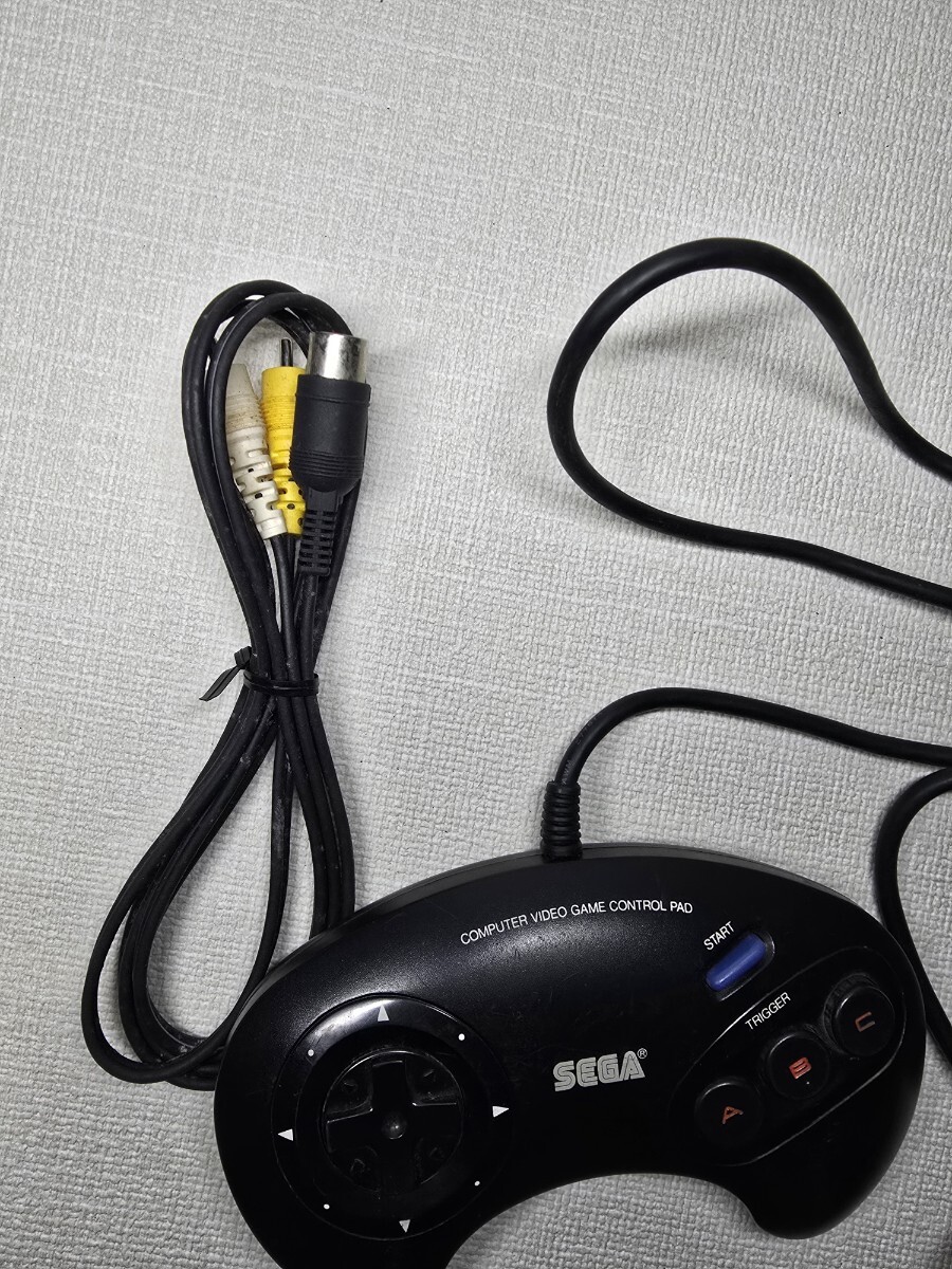 メガドライブ SEGA DRIVE MEGA 16-BIT ゲーム機_画像9