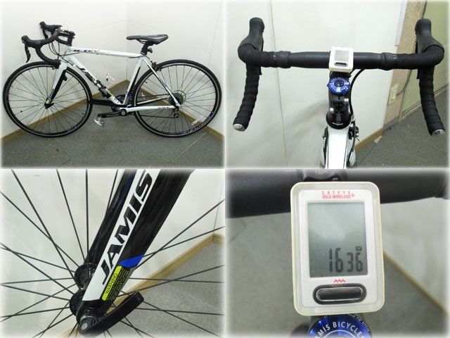 JAMIS 700Cロードバイク ICON RACE 51サイズ 20段変速(前2x後10) サイコン/空気入れ/ドリンクホルダー付 【長野発】_画像3