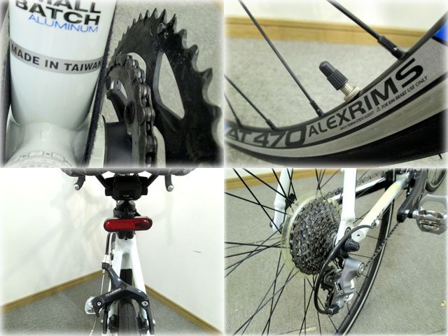 JAMIS 700Cロードバイク ICON RACE 51サイズ 20段変速(前2x後10) サイコン/空気入れ/ドリンクホルダー付 【長野発】_画像5