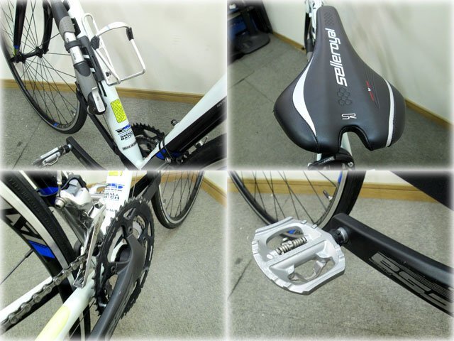 JAMIS 700Cロードバイク ICON RACE 51サイズ 20段変速(前2x後10) サイコン/空気入れ/ドリンクホルダー付 【長野発】_画像4