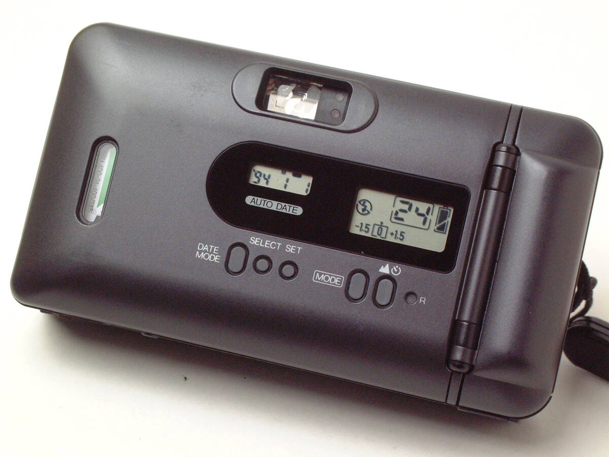 Konica Big mini F 35mm F2.8 внешний вид хороший товар ( практическое использование прекрасный товар б/у / электризация / рабочее состояние подтверждено ) оригинальный кожаный специальный камера кейс / с ремешком 