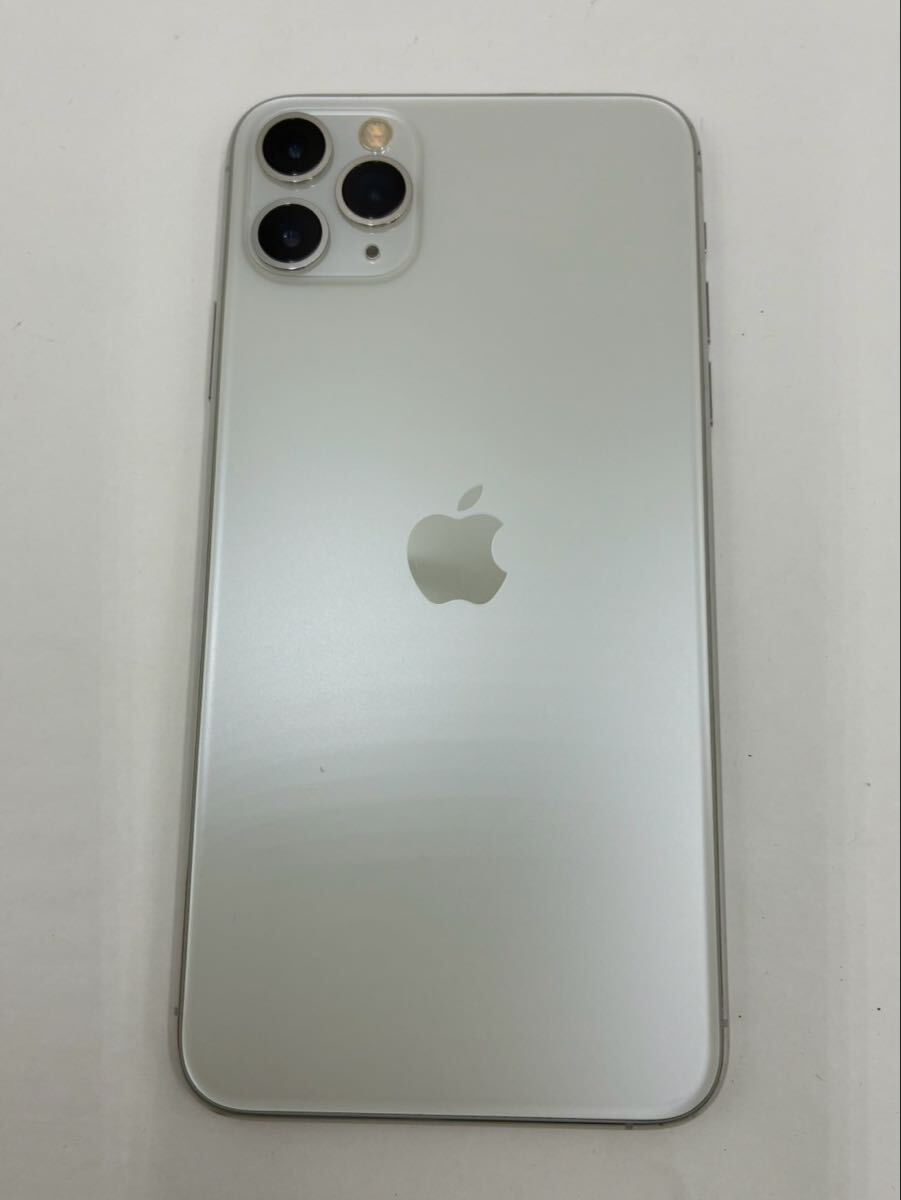 1円スタート 中古 iPhone 11 Pro Max 64GB 本体 スマホ スマートフォン シルバー 初期化済 TK112027_画像3