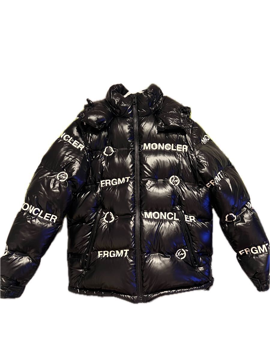 MONCLER GENIUS フラグメント 藤原ヒロシ モンクレール ジーニアス ダウン フード取外し可 メンズ サイズ 3 _画像1