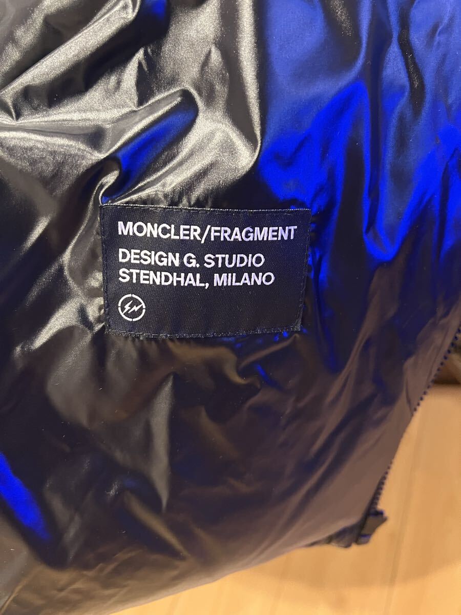 MONCLER GENIUS フラグメント 藤原ヒロシ モンクレール ジーニアス ダウン フード取外し可 メンズ サイズ 3 _画像9