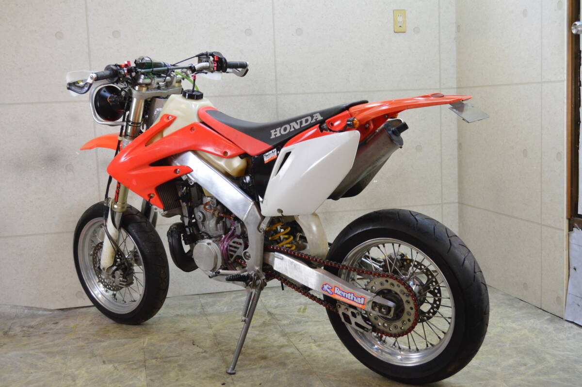 HONDA　CR250R　ME03　公道仕様　モタード　モトクロスレーサー　）検索　CR125　XR250　XLR　XL　CRF　CRM　WR250F　オフロード_画像5