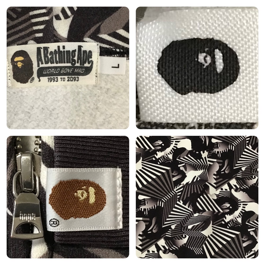 dazru утка Shark Parker L размер shark full zip hoodie a bathing ape BAPE camo Ape Bape A Bathing Ape камуфляж WGM i6775