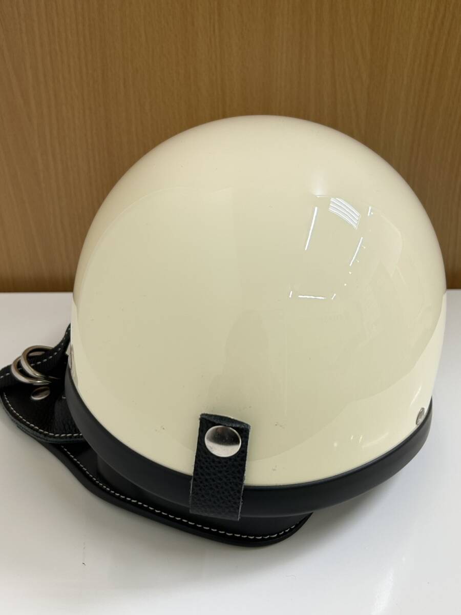 [6362]Ocean beetle shorty полушлем слоновая кость XL