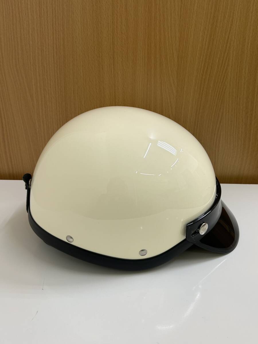 [6362]Ocean beetle shorty полушлем слоновая кость XL