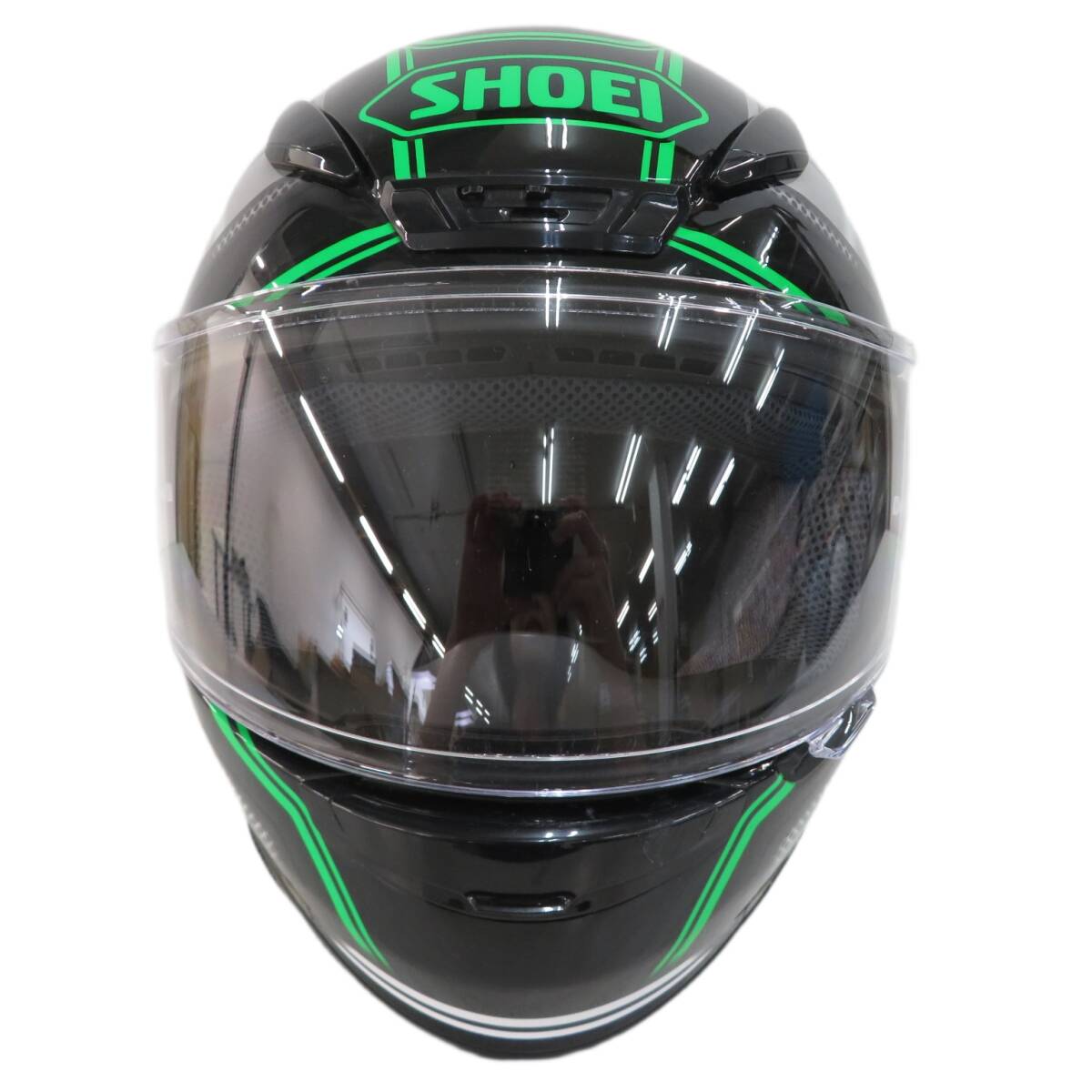 [ дешевый ]1,000 иен ~ SHOEI Shoei Z-7 DOMINANCE full-face ад met black серия размер L PSC Mark нет мотоцикл [M7446]