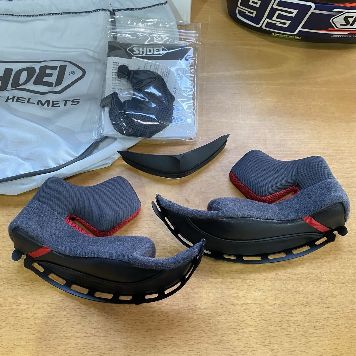 ^[ распродажа ]SHOEI/ Shoei full-face шлем X-Fourteen maru kes5 TC-1 размер L(59-60cm)