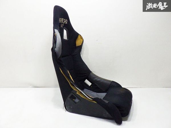【売り切り】 SPARCO スパルコ REV レブ サイド止め フルバケット シート フルバケ ブラック シルビア 180SX スカイライン ドリフト ●_画像2