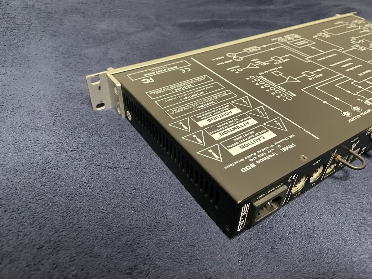 RME Fireface800 (FireWire-Thunderbolt3 изменение есть )