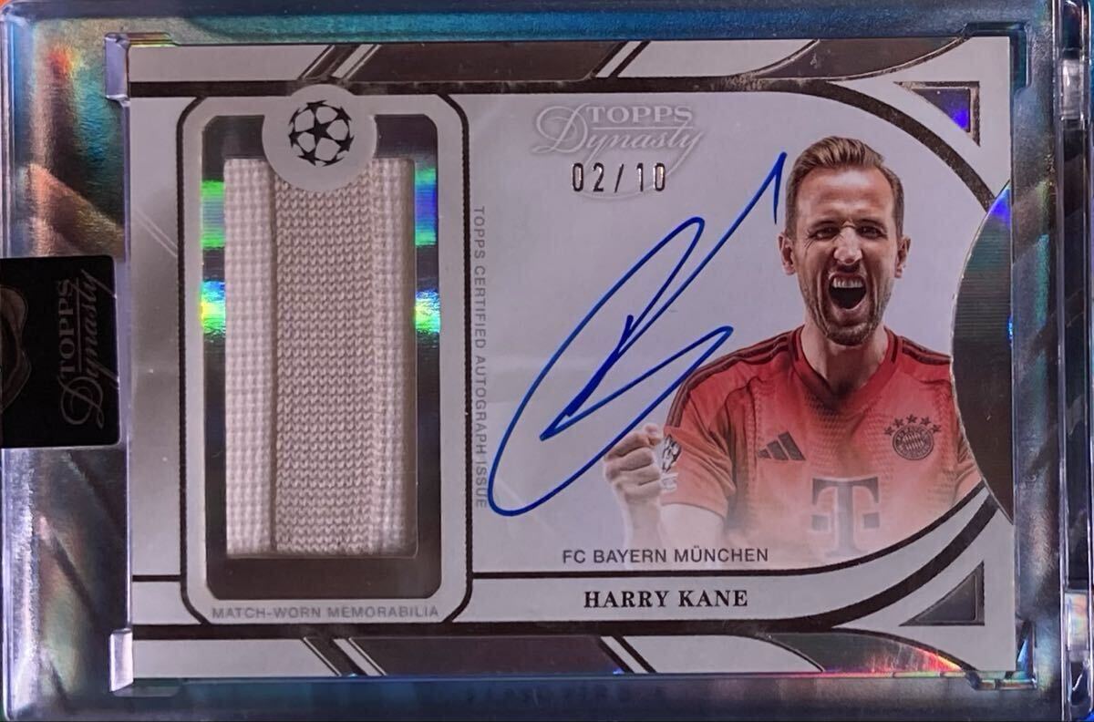 10枚限定】2024-25 Topps Dynasty UCC Harry Kane Auto ハリー・ケイン