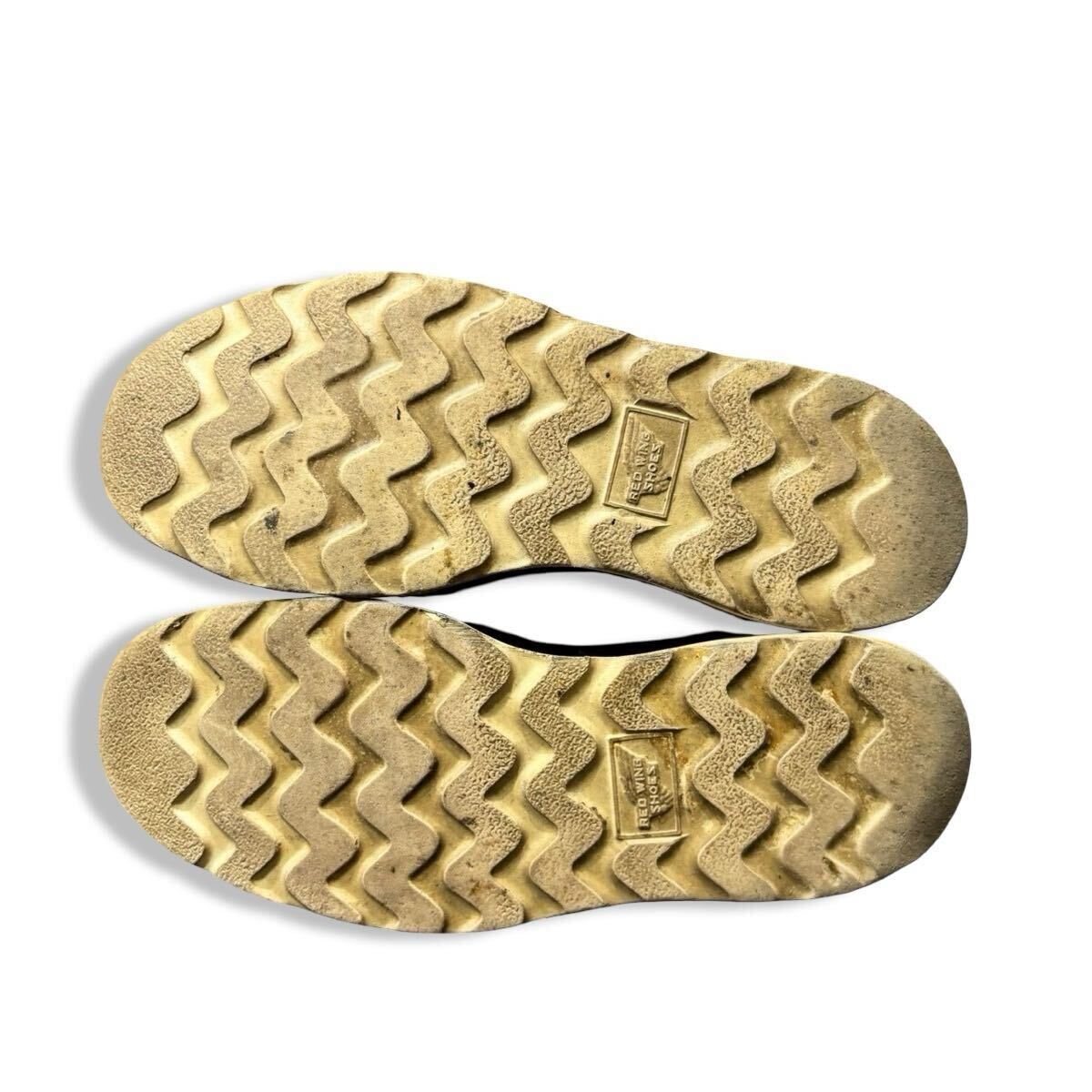 1 レア 正規品 VINTAGE RED WING レッドウィング 1997s 875 Classic Moc 6インチ クラシック モックトゥ レザー ブーツ 犬刻印 8 D_画像6