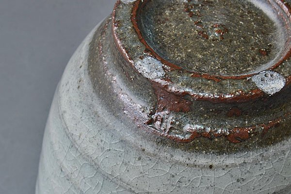 k408【和み】現代作家 木村盛伸 粉引手湯呑 検 人間国宝現代作家民藝現代アートインテリアContemporary _画像5