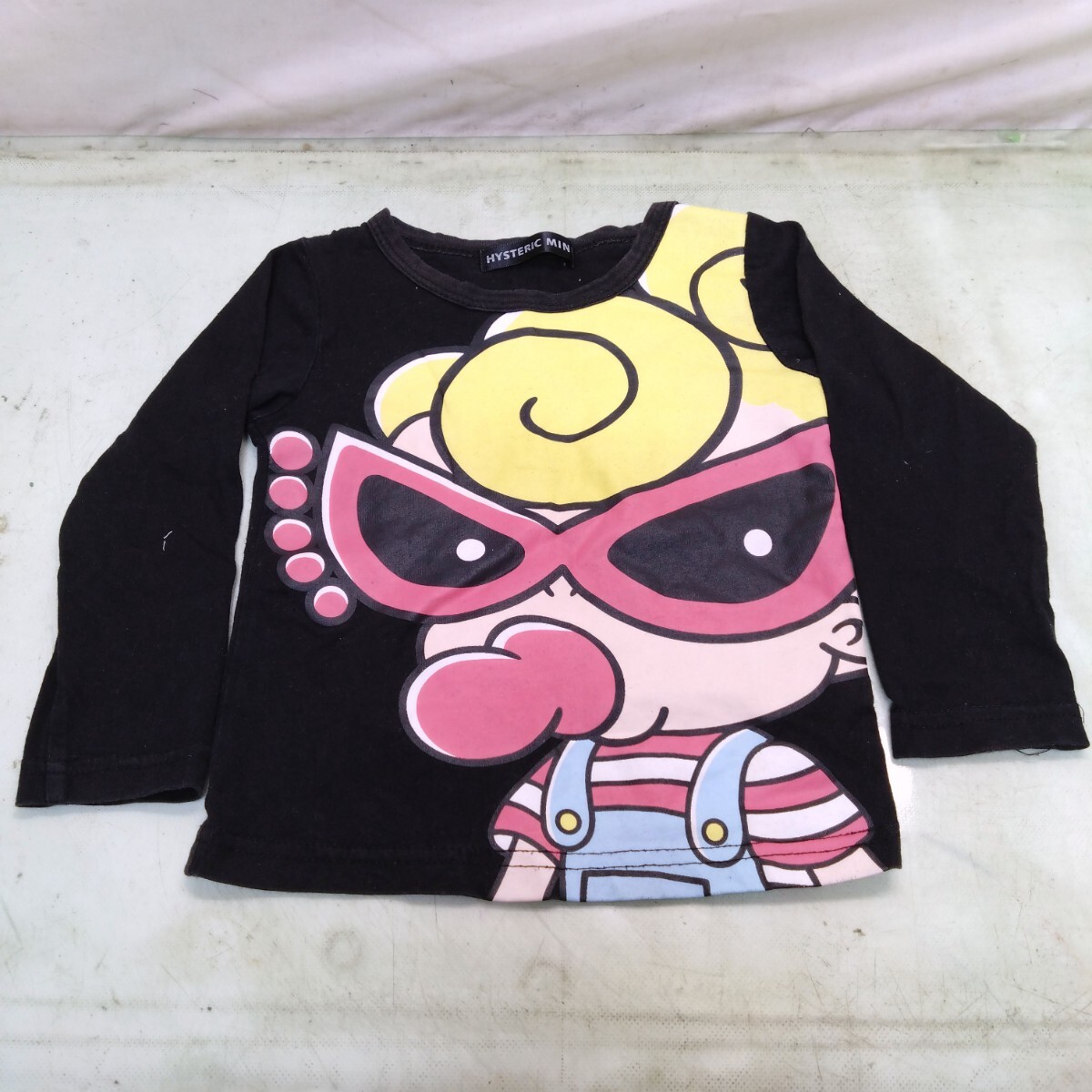 HYSTERIC MINI/ヒステリックミニ 長袖 ロンT 80 ベビー キッズ 子供 Tシャツ_画像1