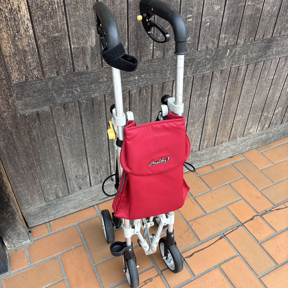 !⑪ коляска для пожилых здоровый one TR298 приспособление для ходьбы . красный !⑪ коляска для пожилых здоровый one TR298 приспособление для ходьбы . красный