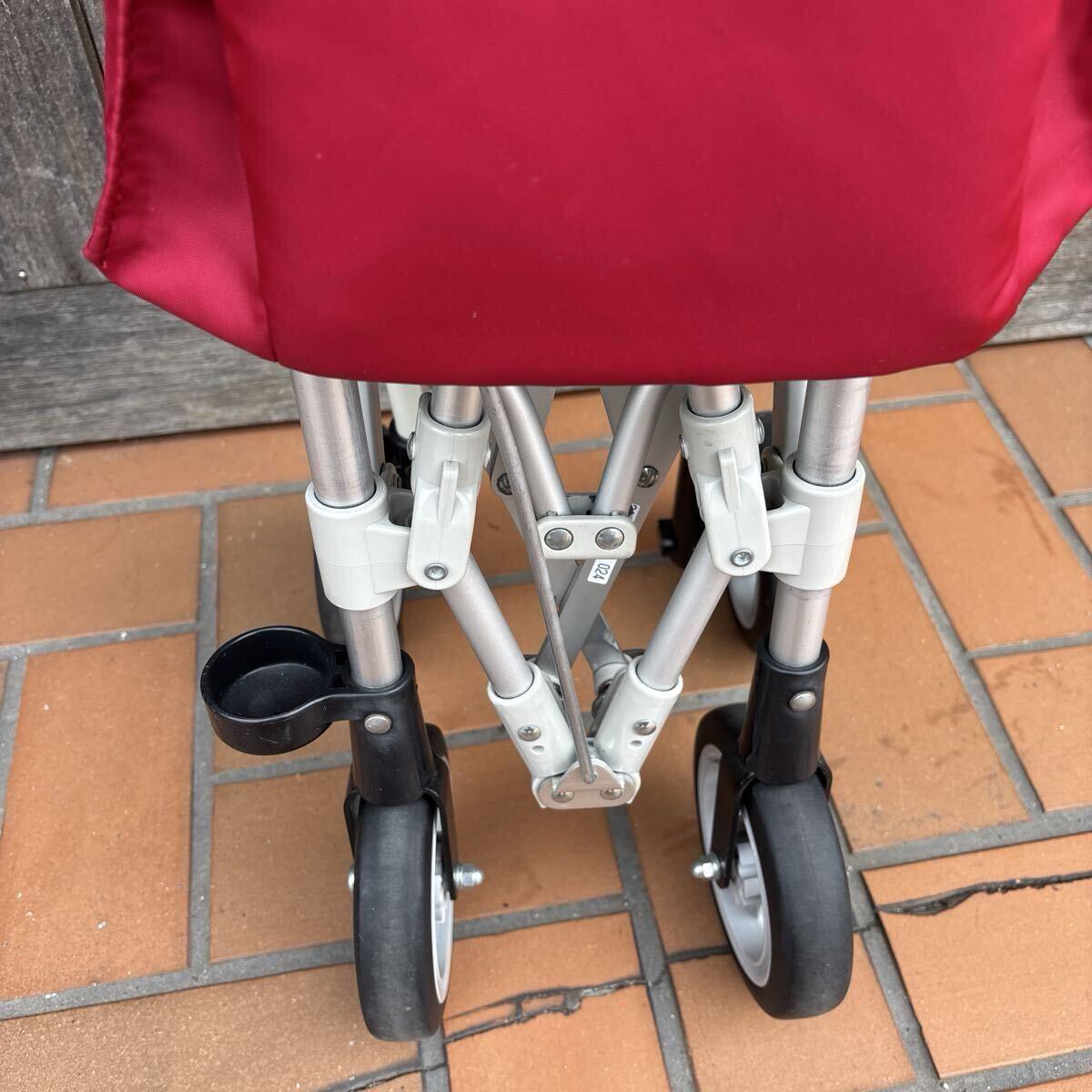 !⑪ коляска для пожилых здоровый one TR298 приспособление для ходьбы . красный