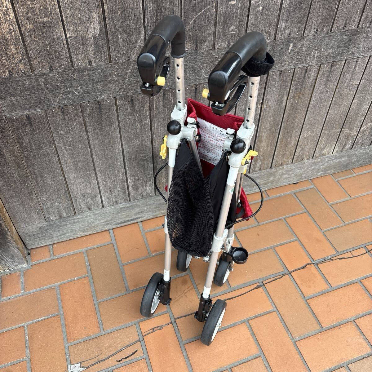 !⑪ коляска для пожилых здоровый one TR298 приспособление для ходьбы . красный