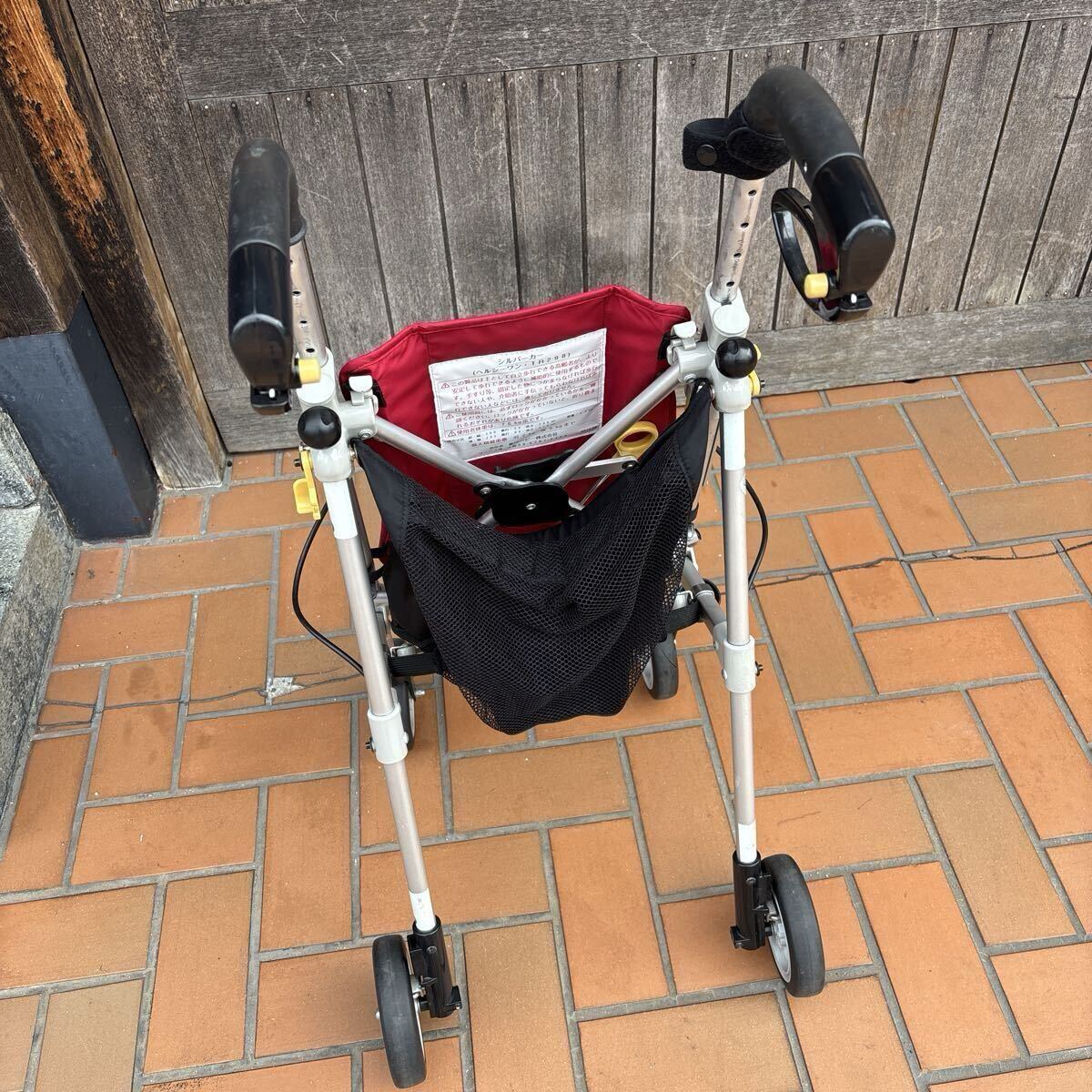 !⑪ коляска для пожилых здоровый one TR298 приспособление для ходьбы . красный