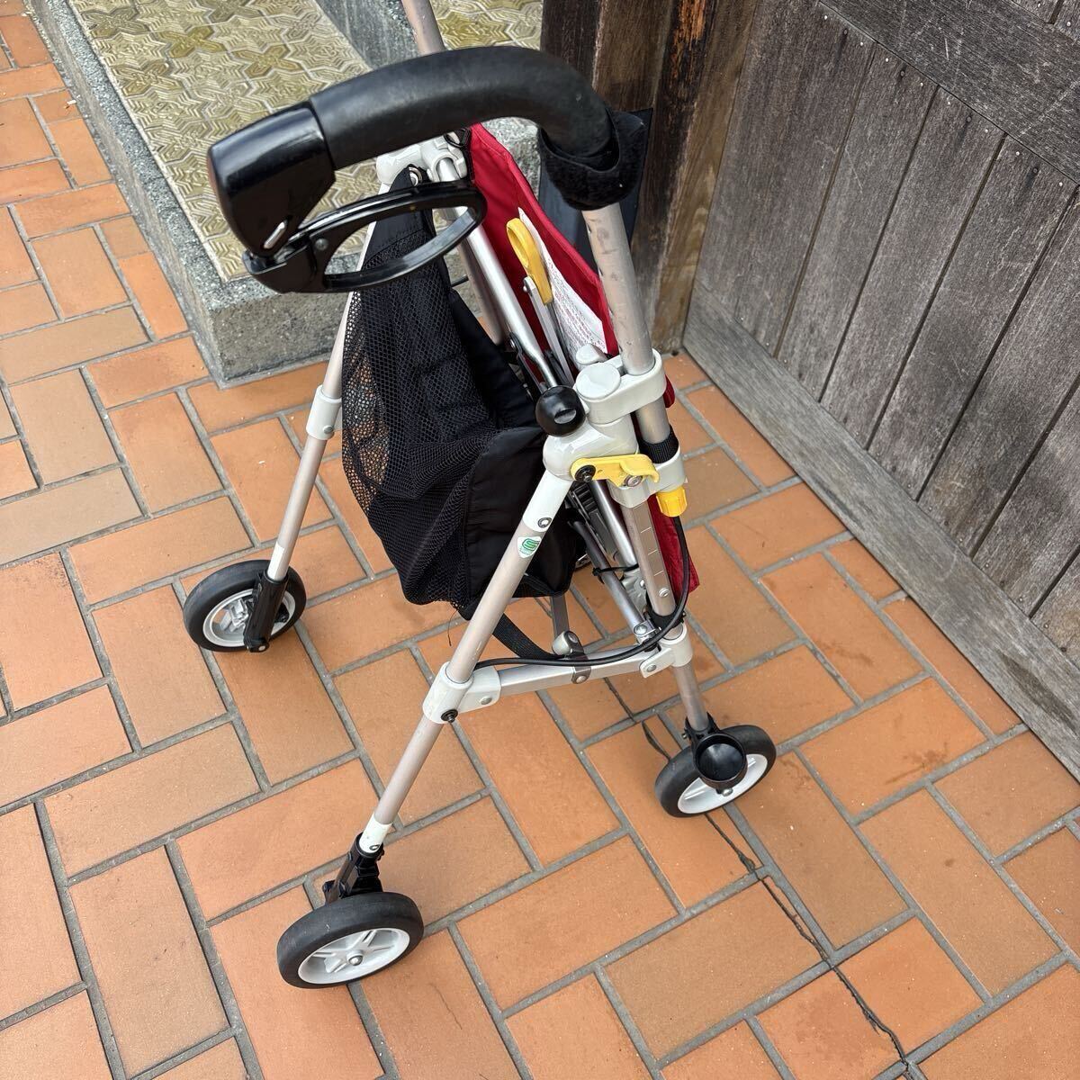 !⑪ коляска для пожилых здоровый one TR298 приспособление для ходьбы . красный