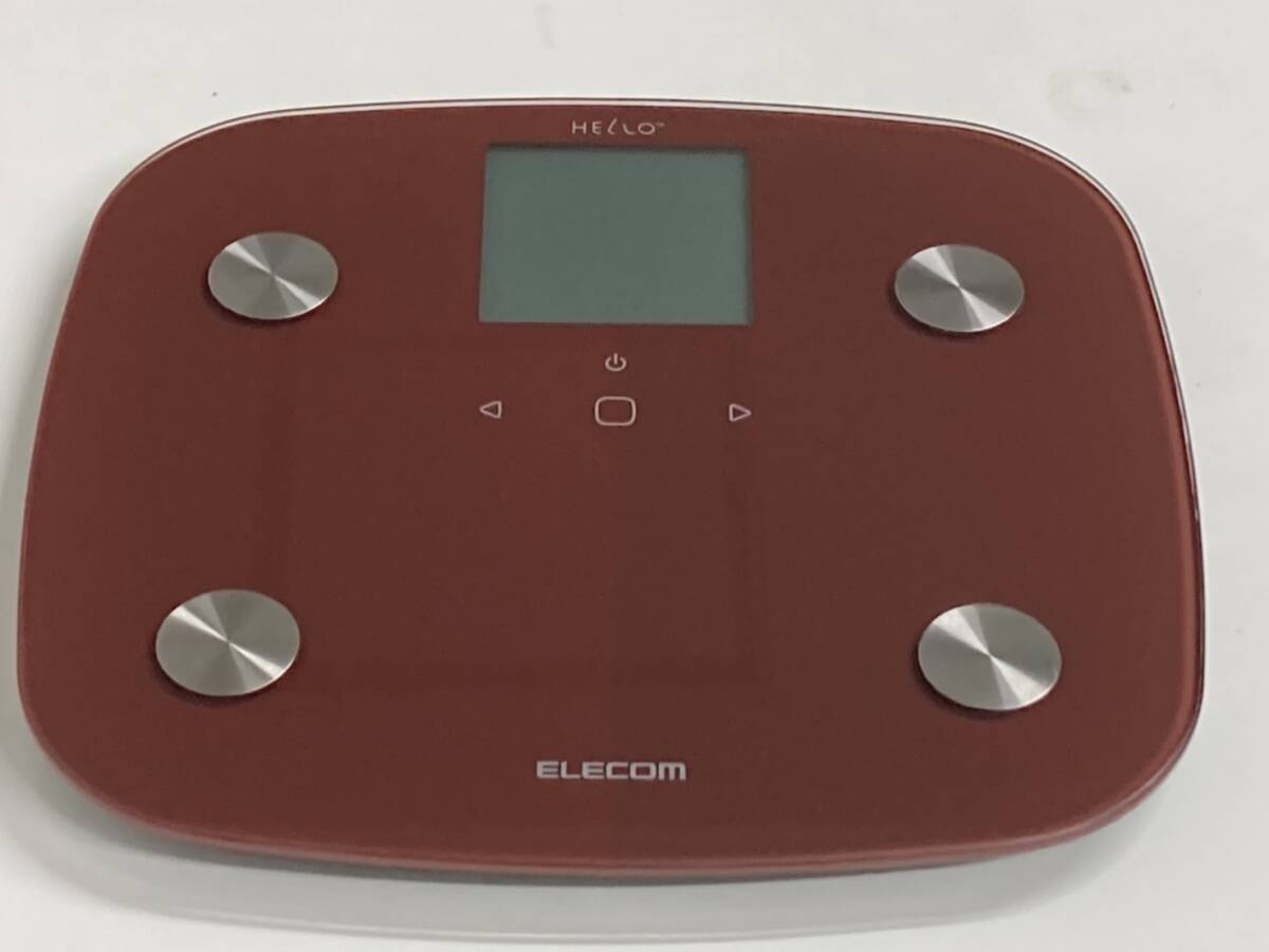 ELECOM 体組成計 HCS-FS01 通電確認済 □9183_画像1