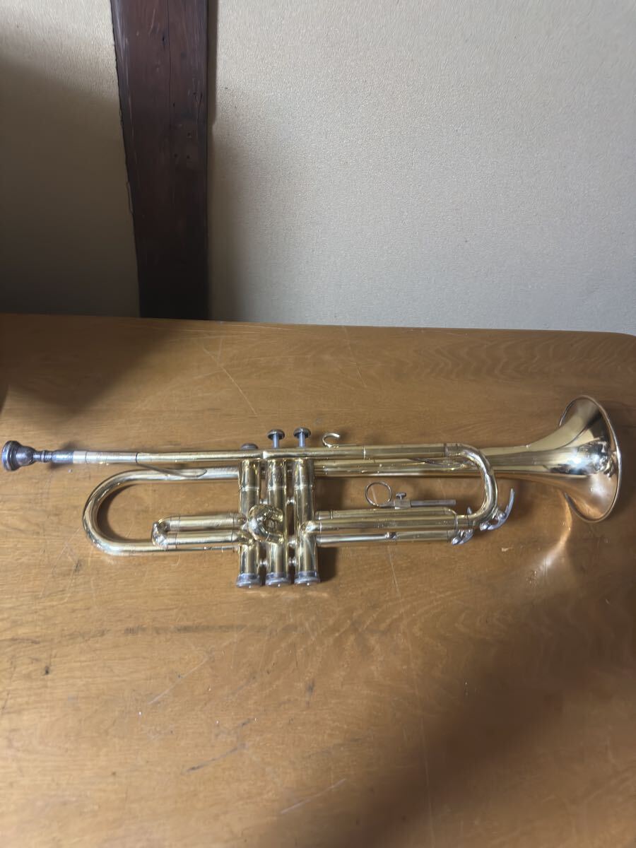  Yamaha труба YTR-235 музыкальные инструменты духовые инструменты духовая музыка контейнер текущее состояние товар сделано в Японии Junk YAMAHA