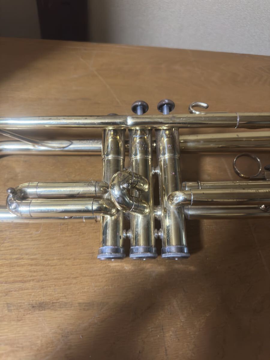  Yamaha труба YTR-235 музыкальные инструменты духовые инструменты духовая музыка контейнер текущее состояние товар сделано в Японии Junk YAMAHA