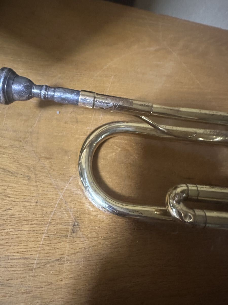  Yamaha труба YTR-235 музыкальные инструменты духовые инструменты духовая музыка контейнер текущее состояние товар сделано в Японии Junk YAMAHA