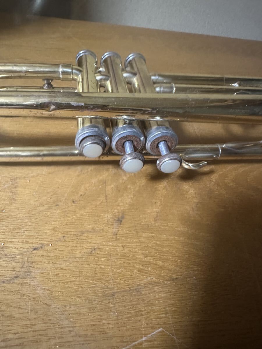  Yamaha труба YTR-235 музыкальные инструменты духовые инструменты духовая музыка контейнер текущее состояние товар сделано в Японии Junk YAMAHA