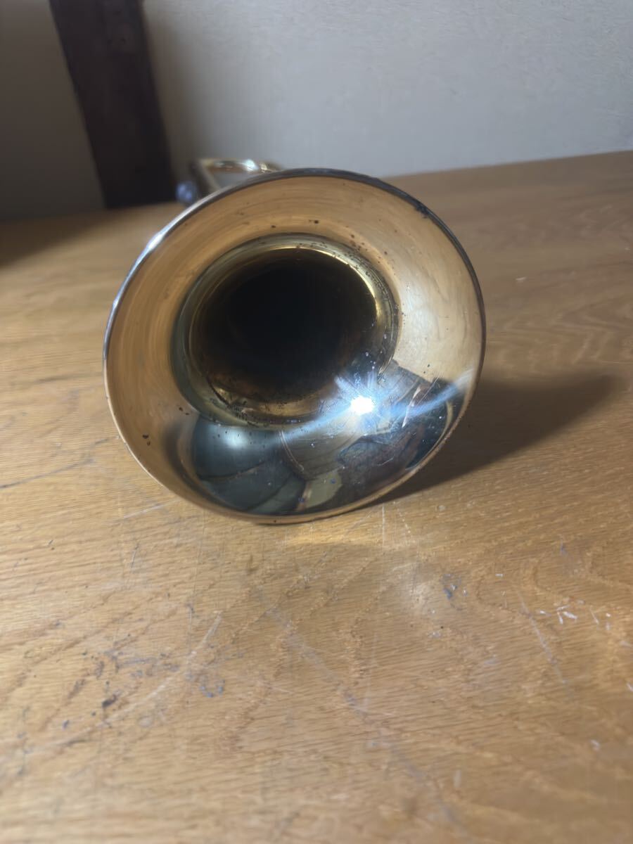  Yamaha труба YTR-235 музыкальные инструменты духовые инструменты духовая музыка контейнер текущее состояние товар сделано в Японии Junk YAMAHA