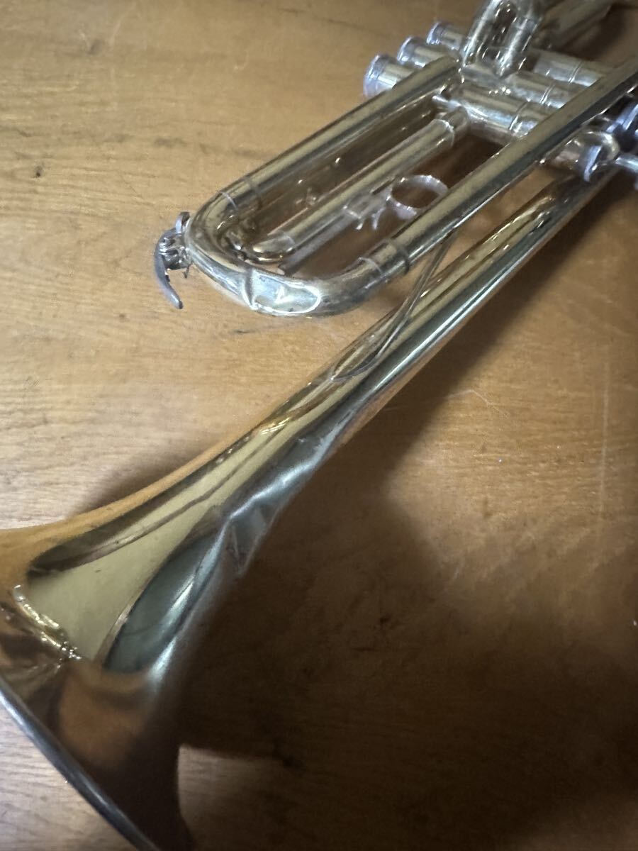  Yamaha труба YTR-235 музыкальные инструменты духовые инструменты духовая музыка контейнер текущее состояние товар сделано в Японии Junk YAMAHA