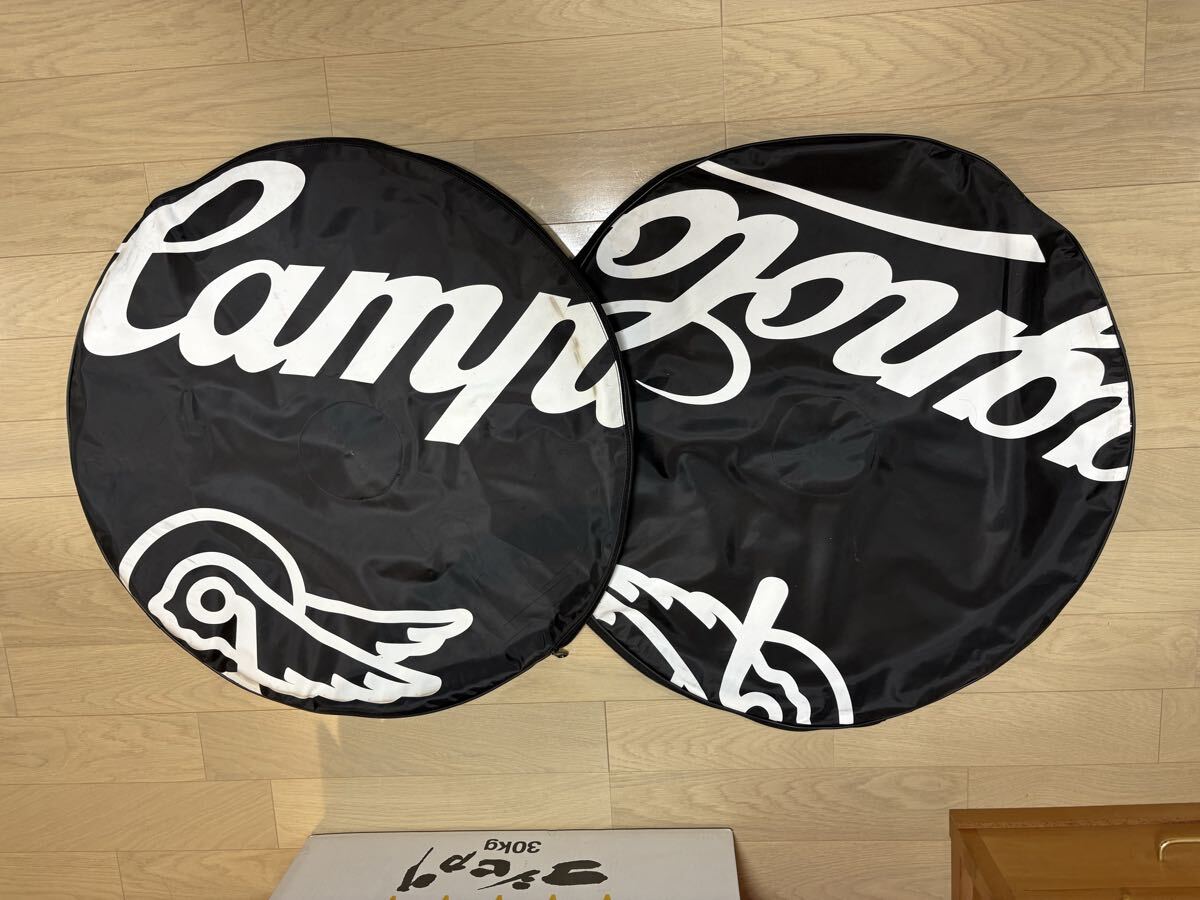  campagnolo Bora One 50 Tubular DarkLabel カンパニョーロボーラワン 50 チューブラー ダークラベル シマノフリーリムブレーキ前後セット_画像8