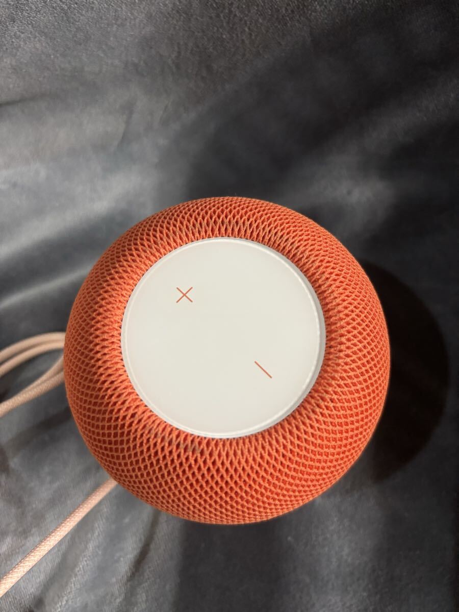 Apple HomePod mini オレンジ_画像3