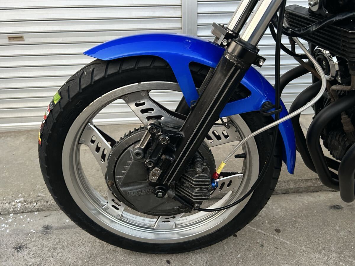 国内物 CBX400F レストア車輌 2年車検付き エンジンOH済み ガニマタブレッド 検/CBX550F CBR400F Z400J XJ400 GS400 CB250T_画像6